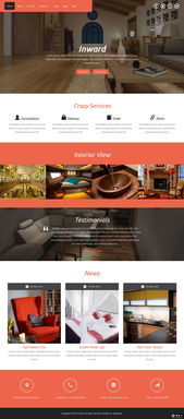 匠心獨運，悅享生活 專業(yè)室內(nèi)設(shè)計服務(wù)響應(yīng)式網(wǎng)頁模板免費下載